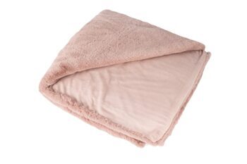High-quality cuddly blanket "Heaven" 150 x 200 cm, Powder Pink
