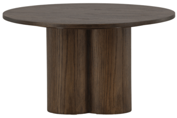 Coffee table "Olivia" Ø 80 cm - Mocca