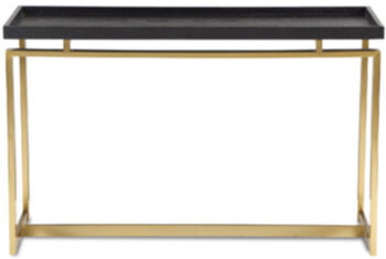 Design console "Malcom" Gold 120 x 76 cm