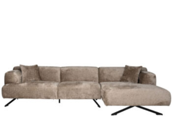 Design corner sofa "Donovan" with removable covers - corner part right