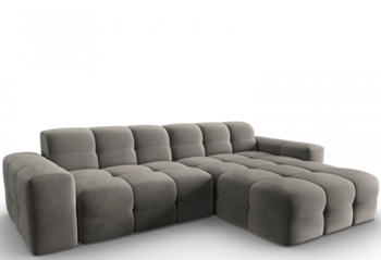 4 seater design corner sofa "Kendal" with corner part right