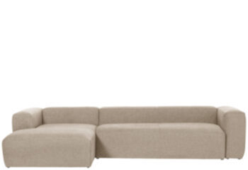 Canapé d'angle design "Klocks" 330 x 174 cm - Beige