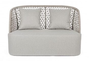 2-Sitzer Design Outdoor Sofa „Cuyen“ - Sandfarben