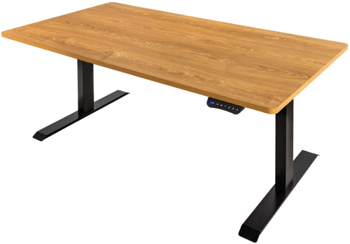 Height adjustable desk "Oak Desk" 160 x 80 cm
