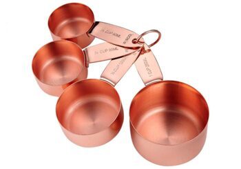 4-piece measuring cup set "Lawson" copper