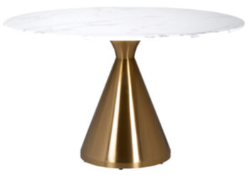 Round design dining table "Tenille" Ø 130 cm
