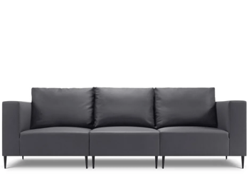 Outdoor 3 seater sofa "Tahiti" - dark gray