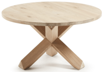 Coffee table Lotty Ø 65 cm - solid oak