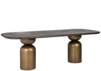 Oval design dining table "Cavo" 230 x 100 cm