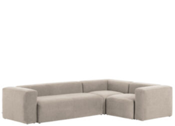 Canapé d'angle design "Klocks" 320 x 230 cm - Beige