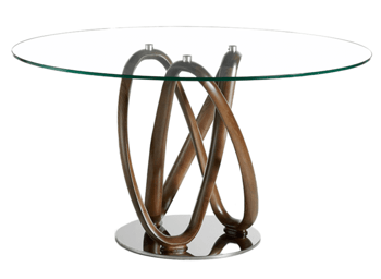 Round design dining table "Extravaganza II" Ø 130 cm
