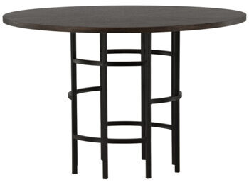 Round dining table "Copenhagen" Ø 115 cm - Mocca