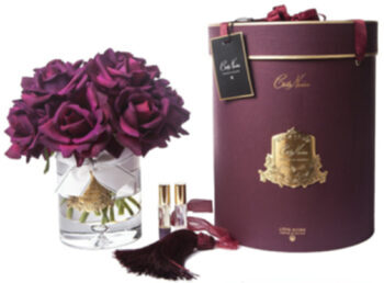 Grand bouquet de luxe parfum d'ambiance rouge carmin