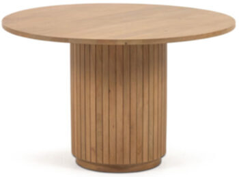 Table de salle à manger ronde design "Liccio" Ø 120 cm