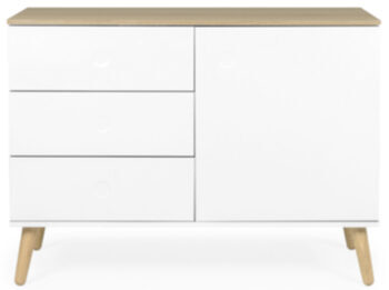Sideboard Dot White 109 x 79 cm