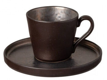 12-teiliges Tee-/Kaffee-Set „Lagoa“ - Metallic