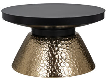 Design coffee table "Freddie" Ø 75 cm metal