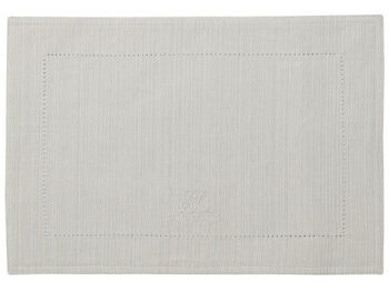 High quality placemat Mercy 48 x 34 cm - light gray