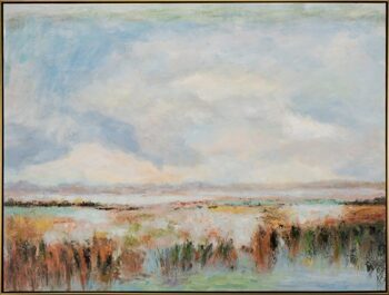 Handgemaltes Bild „abstrakte Landschaft“ 92.5 x 122.5 cm