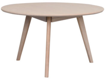 Round coffee table "Yumi" Ø 90 cm - bleached oak