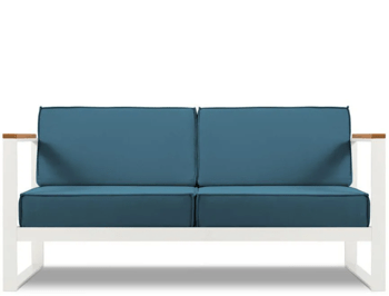 Outdoor 2-Sitzer Sofa „Tahiti“ - Blau