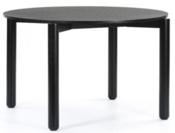 Atlas Black Round Table Ø 120 cm