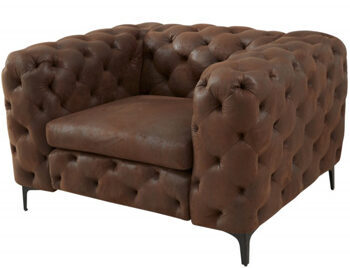 Design armchair "Modern Baroque" - Antique Brown