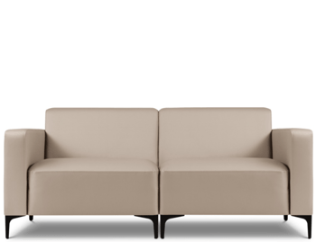 High quality modular 2 seater outdoor sofa "Kos"/ Beige