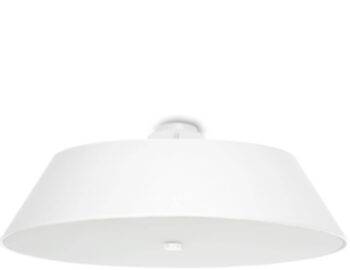 Modern ceiling lamp "Vega LX" - White