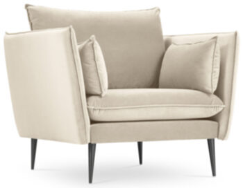 Design armchair Agate - Beige
