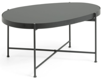 Martello Side and Coffee Table - Black