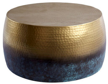 Coffee table "Orient" Ø 60 cm - gold flamed