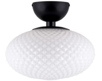 Ceiling lamp "Jackson" Ø 28 cm- White / Black