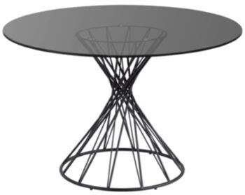 Round dining table Nero Ø 120 cm