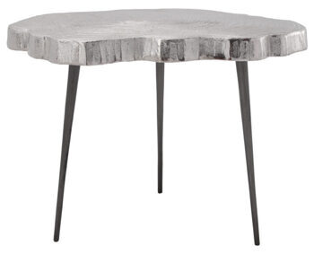 Side table Timber - Silver
