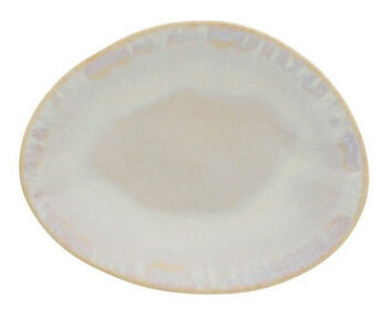 Oval bread plate "Brisa" Salt (6 pieces)