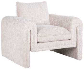 Design armchair "Sandro" Lovely Cream