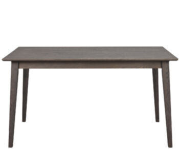 Extendable table "Filippa" dark brown oak 140-240 x 90 cm