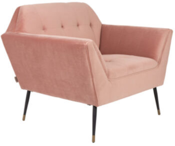 Kate Lounge Chair - Pink
