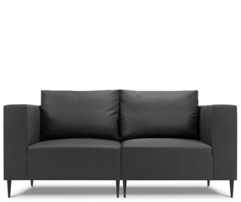 2-Sitzer Outdoor-Sofa „Fiji“ - Schwarz