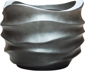 Flower pot "Gradient Lee Couple XL" Ø 61 / height 49 cm - gray matt