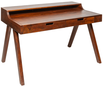Solid desk / secretary "Monson" 120 x 84 cm