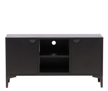 TV Lowboard "Piring" 120 x 63 cm, Black