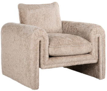 Design armchair "Sandro" Lovely Beige
