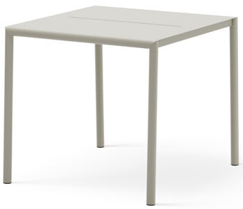 Table de jardin "May" Light Grey - 85 x 85 cm