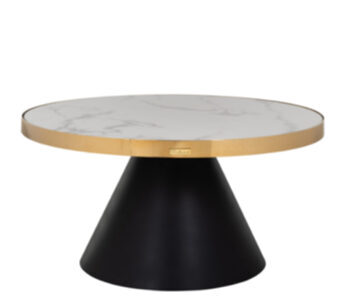 Round design coffee table "Odin" Ø 80 cm