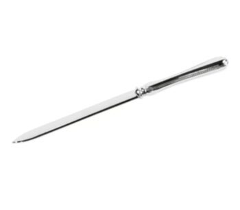Letter opener thread, noble silver plated L 19 cm