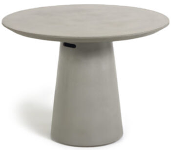 Round garden table Itta Ø 120 cm in cement