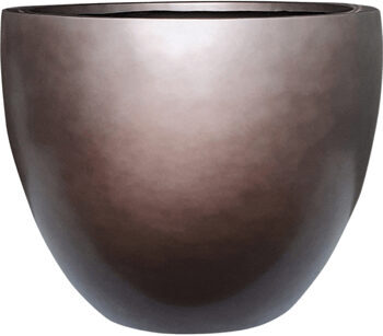 Pot de fleurs "Gradient Ballon XXL" Ø 90 / Hauteur 70 cm - Coffee Matt