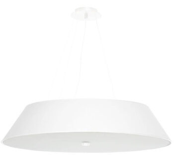 Modern chandelier "Vega LXX" - White